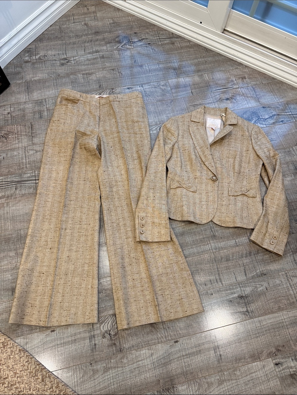 Rebecca Taylor Beautiful Coordinating Pant & Blazer Set - Picture 3 of 17